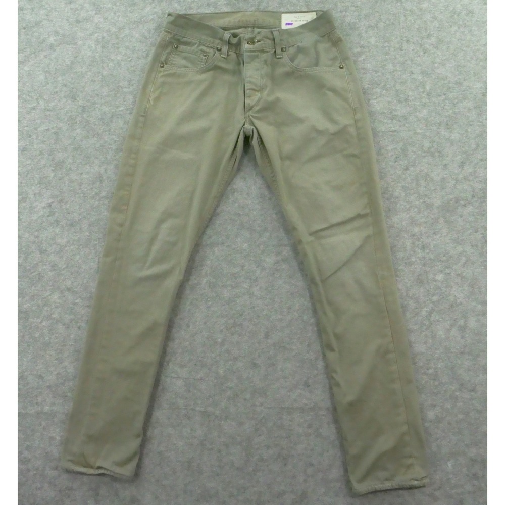 Rag & Bone Pants Mens 30 Beige Pocket Chino Fit 2 Slim Straight Leg